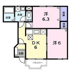 リーヴァ・カーサ　ＯＮＥの物件間取画像